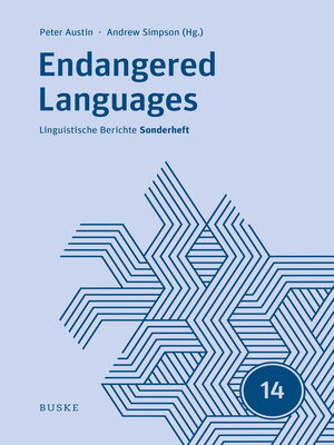 cover image of Endangered Languages